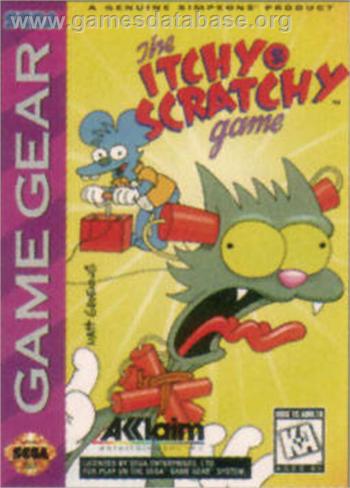 Cover Itchy & Scratchy Game, The for Game Gear